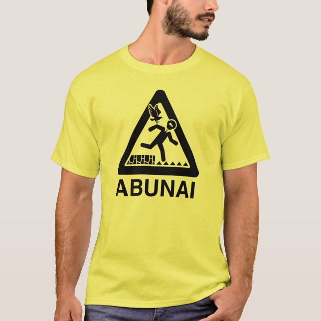 Camisa de Abunai, logotipo claro (Frente)