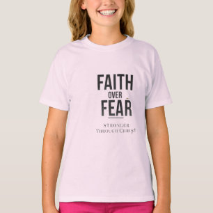 Camisa de Academia Cristã Motivação de Treino Fé