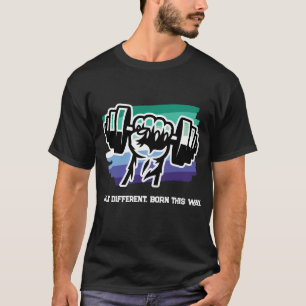 Camisa de Academia Gay Masculina Orgulho MLM — Pun