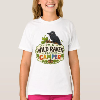 Camisa de Acampamento de Aprendizado Wild Raven