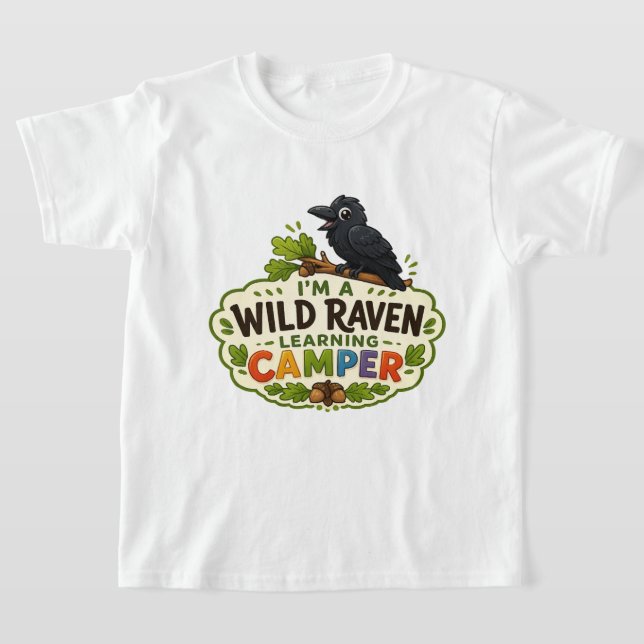 Camisa de Acampamento de Aprendizado Wild Raven (Postura )