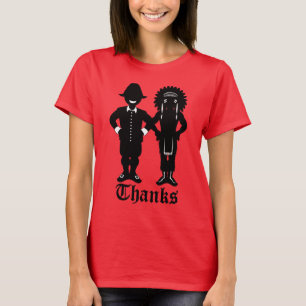 Camisa de Ação de Graças Feminina Feriado Festi