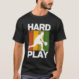 Camisa de Ação Dinâmica do Jogador de Basquete Ret