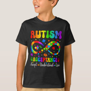 Camisa de Aceitação Conscientização do Autismo Sím