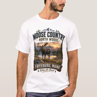Camisa de Adolescente País dos Alces, Floresta do 