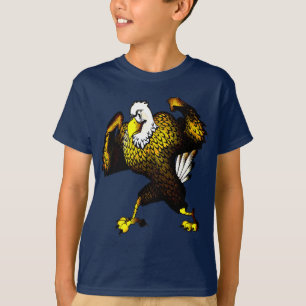 Camisa De Águia Legal De Olhar 