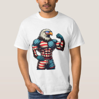 camisa de águia patriótica, águia patriótica