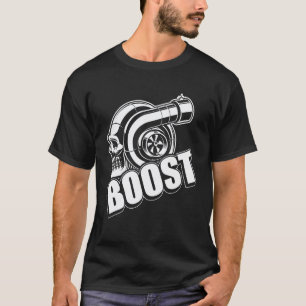Camisa de Ajuste de Carro Boost Mecânico Real 1