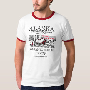 Camisa de Alaska Vidoeiro Xarope Empresa T