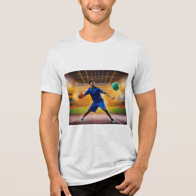 "Camisa de algodão clássica masculina" "Tee f de g (Frente)