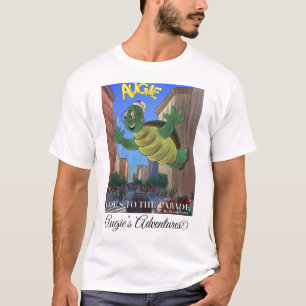 Camisa de algodão de tartaruga divertida