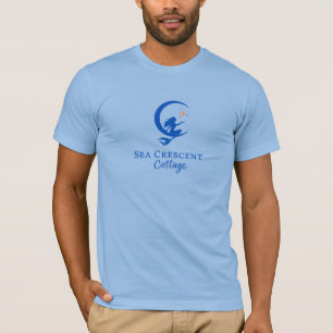 Camisa de algodão do Crescente do Mar