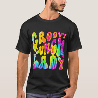 Camisa De Almoço De Groovy, Cantina De Café Tie Dy