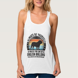 Camisa de Amante de Cachorro Vintage Sunset Englis