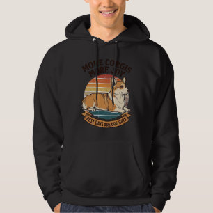 Camisa de Amante de Corgi Gravura Vintage Citação 