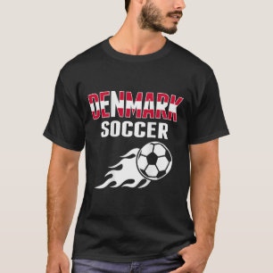 Camisa de Amantes de Futebol do Orgulhoso Dinamarc