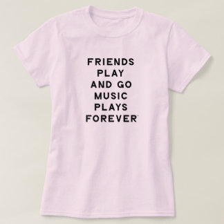 Camisa de Amigos e Música Mulheres