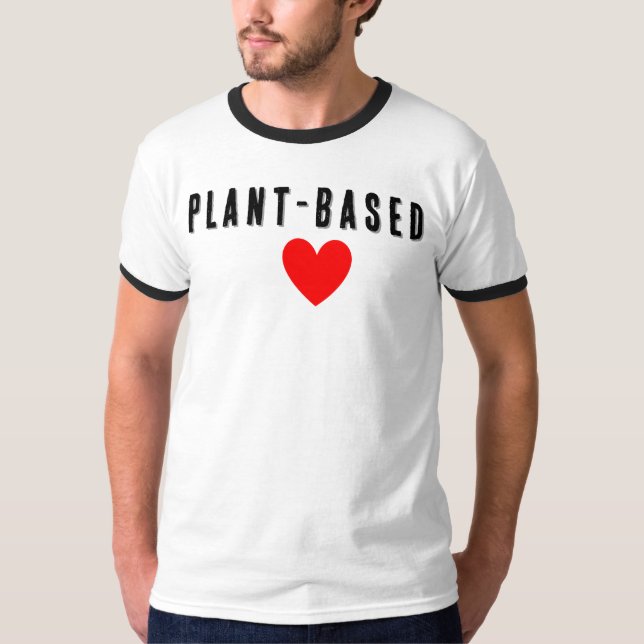 Camisa De Amor Baseada Em Plantas (Frente)