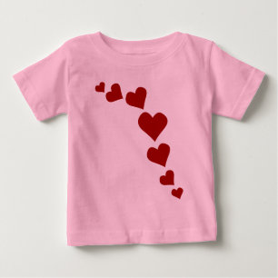 Camisa de amor de bebê Namorados camisa camisa per