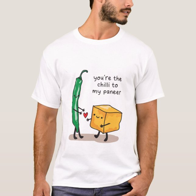 Camisa de amor de casal engraçado (Frente)