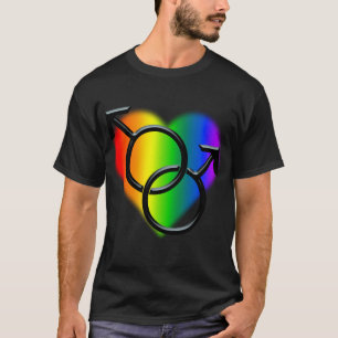 Camisa de amor do mesmo sexo dos orgulho gay