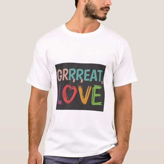 Camisa De Amor Grrreat (Frente)