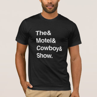 Camisa de Ampersand do Motel Cowboy Show