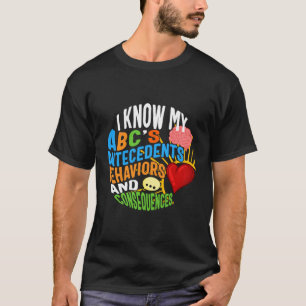Camisa de analista comportamental, conheço o céreb