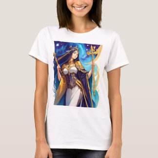 Camisa de Anime de Alta Sacerdotisa Celestial Fant