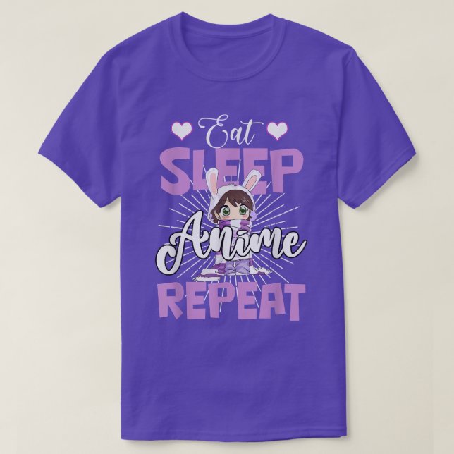 Camisa De Animo Para Funs Kawaii Comem Animes De S (Frente do Design)