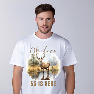 Camisa de Aniversário de 21 anos Oh Deer