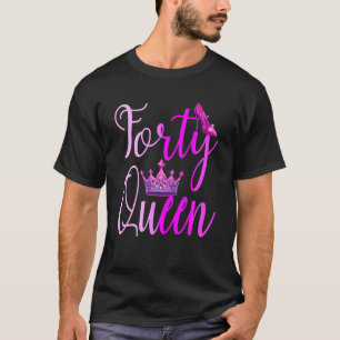 Camisa de aniversário de 40 anos engraçada dos ano