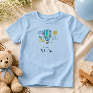 Camisa de Aniversário de 5 Anos do Menino Balão de