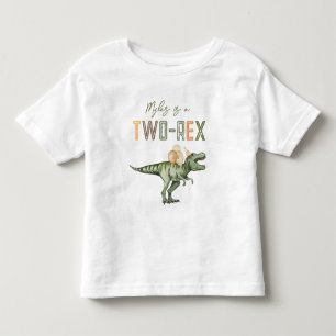 Camisa de Aniversário de Dois-Rex