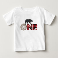 Camisa de aniversário de Lumberjack ONE - Urso