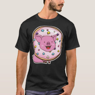 Camisa de aniversário de meninos do porco
