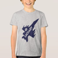 Camisa de aniversário do avião de combate