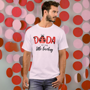 Camisa de Aniversário do Dada do Pequeno Lovebug