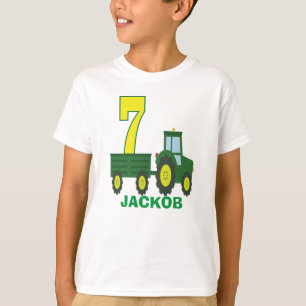 Camisa de aniversário do trator - aniversário pe