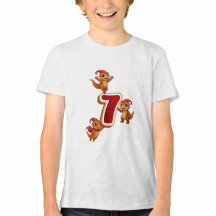 Camisa de aniversário Kammli Dino – 7 anos