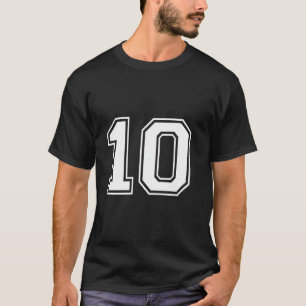 Camisa de aniversário número 10 u2013 Varsity Spor