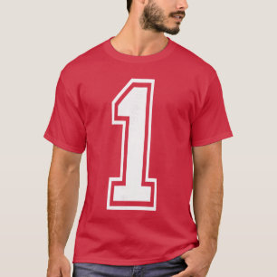 Camisa de Aniversário Número 1 Varsity Sportseam m