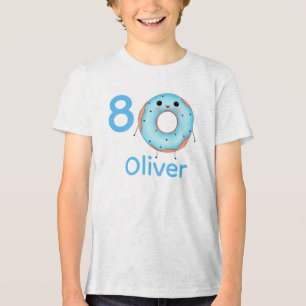 Camisa de Aniversário Personalizada com Nome Donut