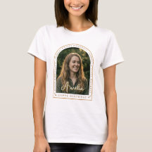 Camisa de Aniversário Personalizada | Foto e Texto