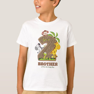 Camisa de aniversário personalizada Safari para i