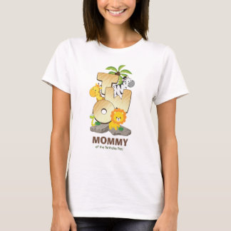 Camisa de aniversário Safari personalizada para Ma