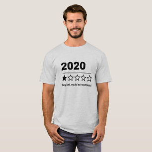 Camisa De Ano Mau 2020, Muito Má Não Recomendaria