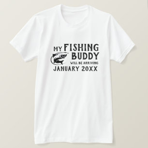 Camisa de anúncio do bebê "Pesca Buddy"