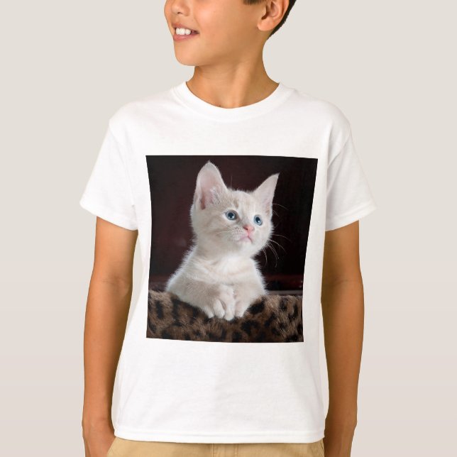 camisa de aparência de gato (Frente)