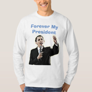 Camisa de Apoio ao Meu Presidente para Sempre Bara